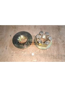 Гайка шлицевая (нижнего пальца рамы SDLG 952-953) (2925000106)